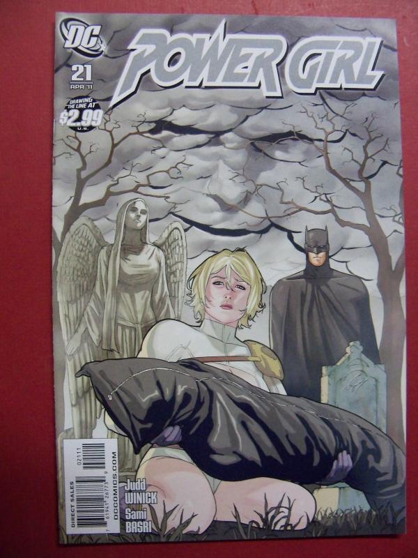 POWER GIRL  #21 2009 SERIES 1ST PRINT  Near Mint 9.4 Or Better DC COMICS