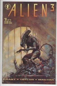 ALIENS 3 #2, NM-, 1992, Dark Horse, Movie Adaptation Horror more horror in store