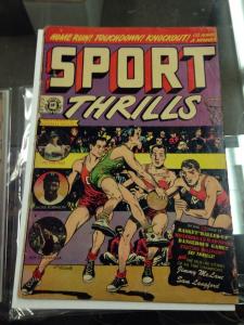 Sport Thrills 13 G/VG  L.B. Cole cover and stories Golden Age Star Publications