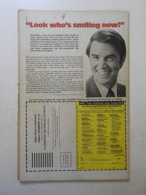 The X-Men #98 (1976) GD Condition ink on 1st page