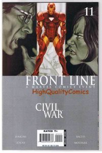 CIVIL WAR : FRONT LINE #11, VF+, Iron Man, 2006, more in store