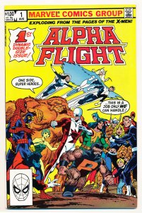 Alpha Flight (1983) #1 VF+