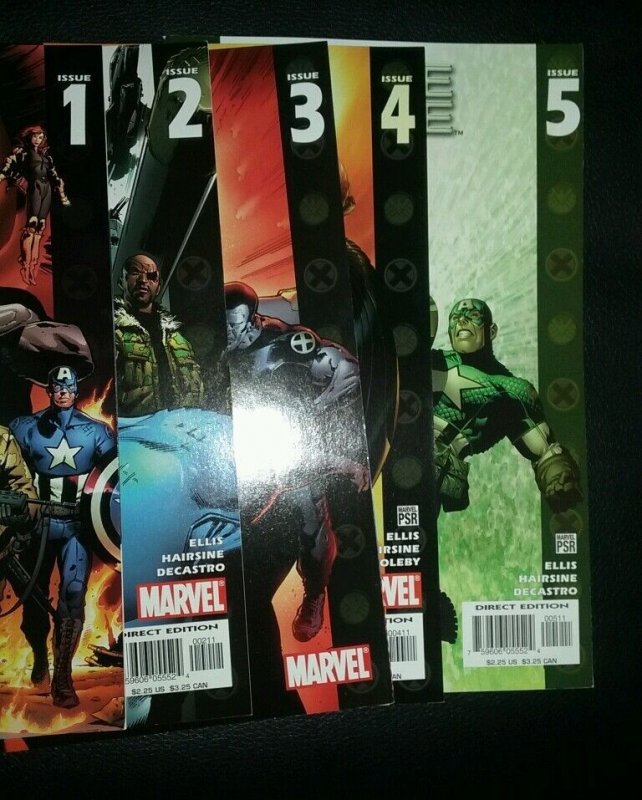 Ultimate nightmare complete set 1-5 movie run collection lot marvel comics