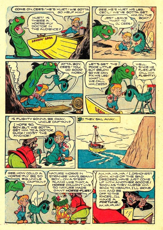 BEANY AND CECIL • Four Color #414 (Aug 1952) 36 Pgs of Great Jack Bradbury Art