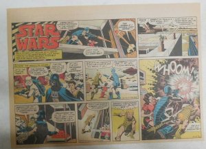 Star Wars Sunday Page #42 by Russ Manning from 12/23/1979 Large Half Page Size!