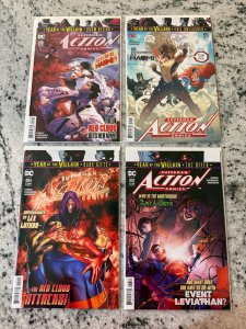 Lot Of 4 Action Comics Feat. Superman DC Comics # 1013 1014 1015 1016 NM 5 J431