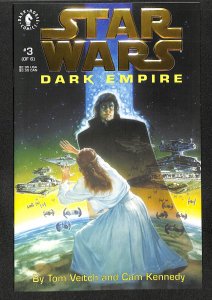 Star Wars: Dark Empire #3 VF 8.0 Gold Logo Variant!