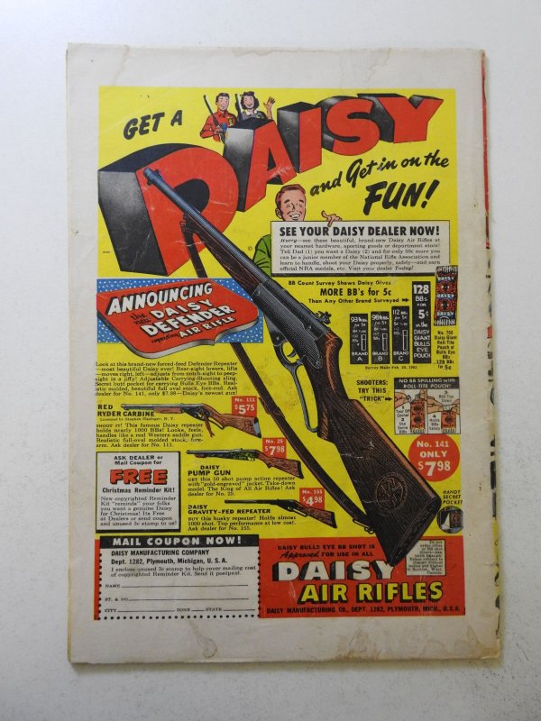 Whiz Comics #151 (1952) GD/VG Condition moisture stains