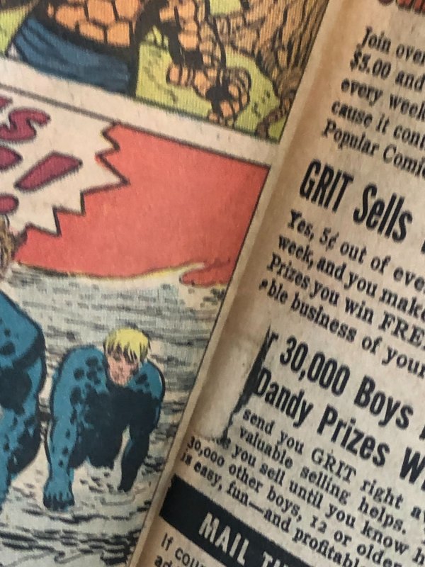 Fantastic Four #75 (1968) Classic Cover Art by Jack Kirby