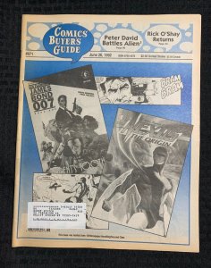 1992 COMICS BUYERS GUIDE Newspaper #971 FN 6.0 James Bond 007 / Nexus Origin