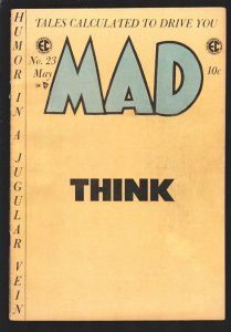 MAD #23 1955-EC-Final comic book format issue-Art by Wally Wood and Jack Davi...