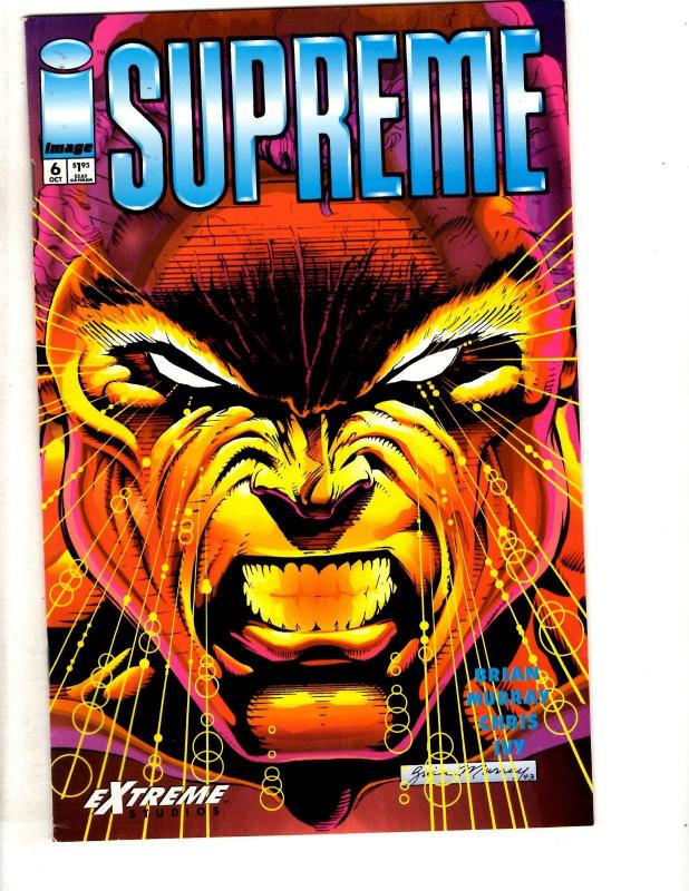 Lot Of 11 Supreme Image Comic Books # 1 2 3 (2) 4 5 6 7 8 9 10 Rob Liefeld CR30