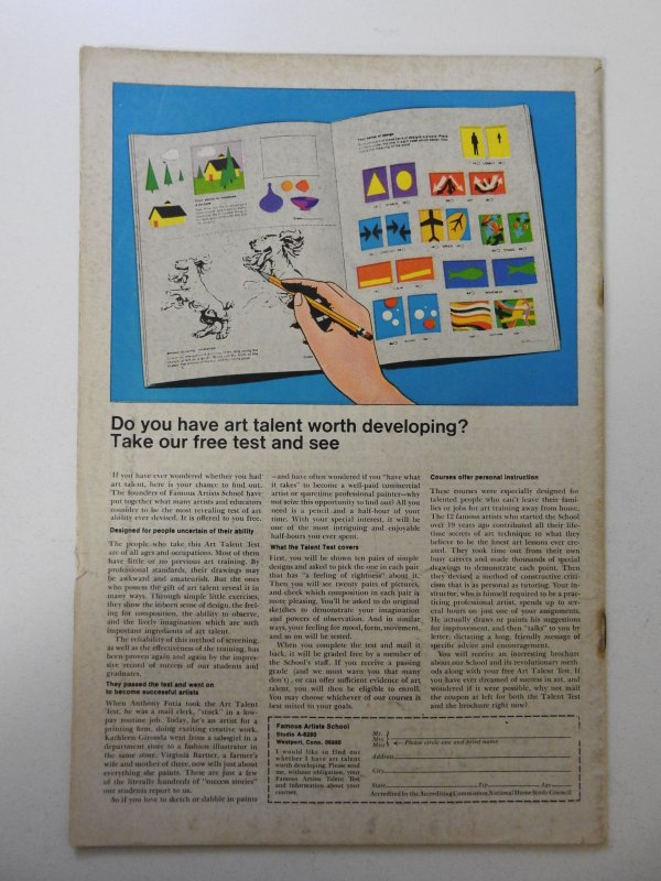 Daredevil #59 (1969) VG Condition moisture stain, rust on staples