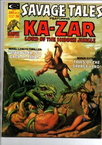 Savage Tales #11 - Ka-Zar - Magazine - 1975 - VF