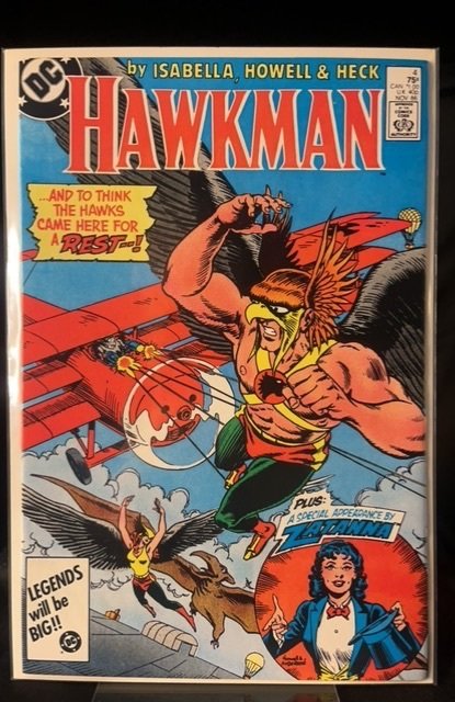 Hawkman #4 Direct Edition (1986)