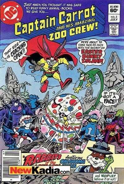 Captain Carrot and His Amazing Zoo Crew #5, VG (Stock photo)