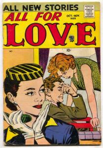 All For Love Vol 3 #3 1959- Romance comic VG+