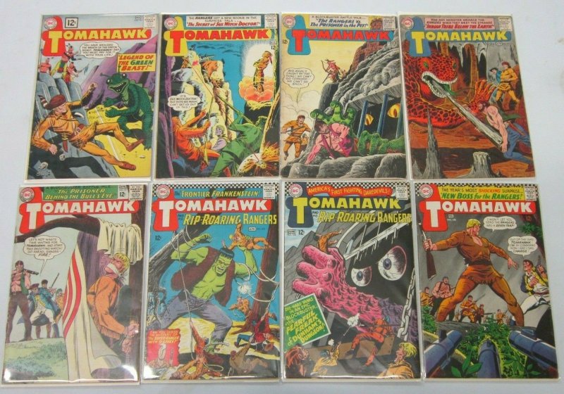 Tomahawk comic lot from:#78-137 19 different 4.0 VG (1962-71)