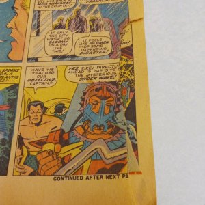 Fantastic Four #102 Last Jack Kirby Issue Marvel Comics 1970 sub-mariner magneto