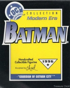 DC Superheros Limited Edition 1996 Titled Batman Guardian of Gotham City