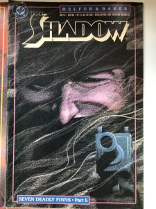The Shadow #2, 5, 8 & 12(1988) lot of 4 comics from DC seven deadly finns shadow