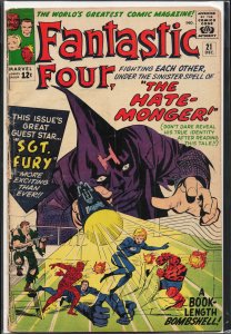 Fantastic Four #21 (1963) Fantastic Four [Key Issue]