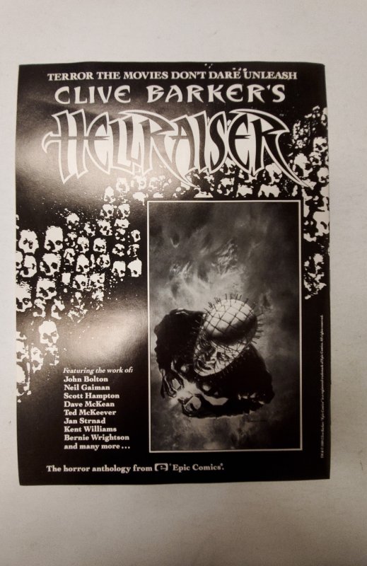 The Punisher Magazine #14 (1990) NM Marvel Comic Book J702