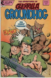 Adventures of Guerrilla Groundhog, The #2 Eclipse Comics March Mar 1987 (VFNM)