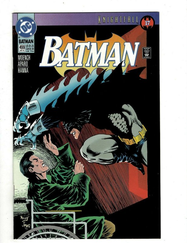 10 DC Comics Batman 496 497 498 499 501 Detective 677 AN 7 Robin III 3 + J470