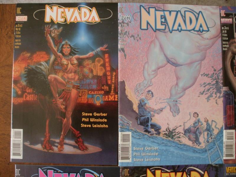 6 DC VERTIGO Comic Book: NEVADA #1 #2 #3 #4 #5 #6