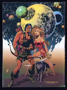 Hustler Comix #1 Premiere Issue Tom Simonton + Jim Steranko Covers (7/7.5) 1997