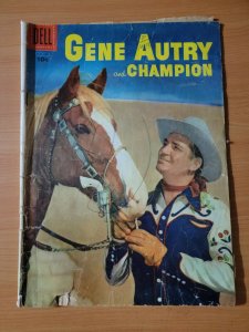 Gene Autry Comics #107 ~ GOOD GD ~ 1956 Dell Comics