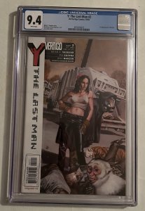 Y The Last Man #2 CGC 9.4 White Pages Brian K Vaughan 2002