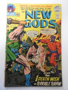 The New Gods #8 (1972) VG Condition 1/2 in spine split