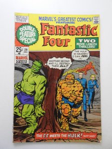 Marvel's Greatest Comics #29 (1970) VG- Condition moisture stains
