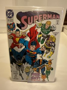 Superman #65  1992  9.0 (our highest grade)  Panic In The Sky!