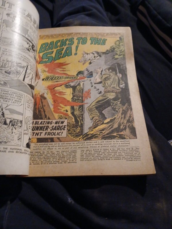 OUR FIGHTING FORCES #79 OCTOBER 1963 DC COMICS GUNNER SARGE & POOCH Silver Age