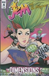 Jem and the Holograms:  Dimensions 4-A Hanna Templer Cover VF/NM