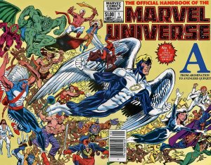 Official Handbook of the Marvel Universe (Vol. 1) #1 (Newsstand) VF/NM ; Marvel 