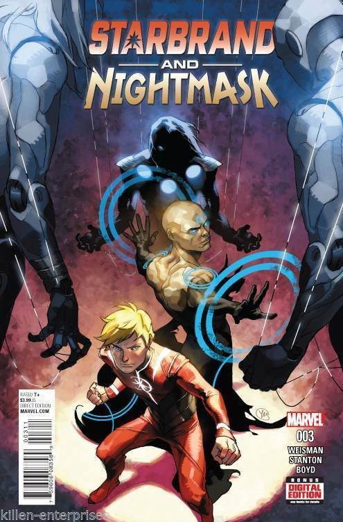 Starbrand And Nightmask #3 Comic Book 2016 - Marvel