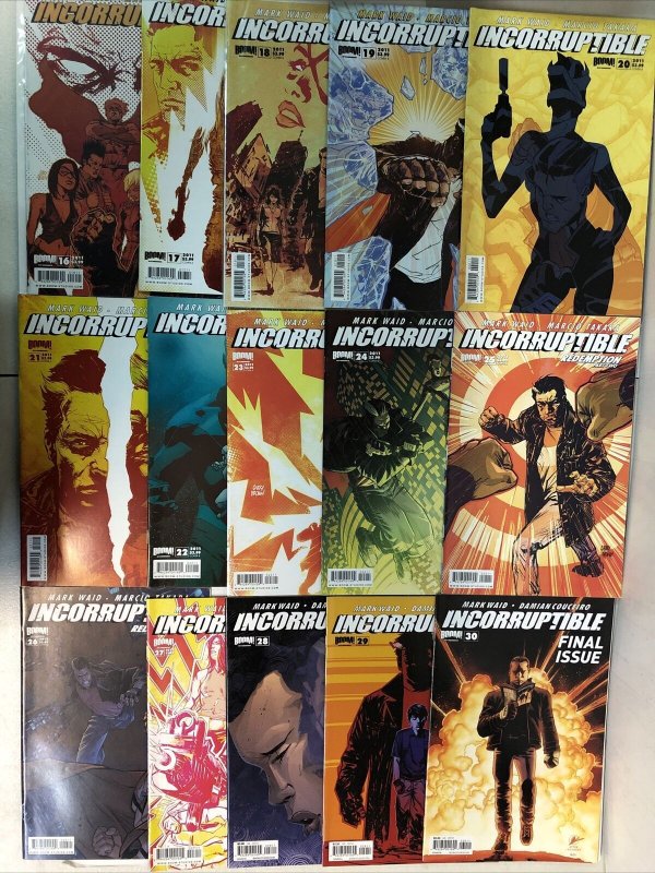 Incorruptible (2010) Starter Consequential Set # 1-30 (VF/NM) BOOM!