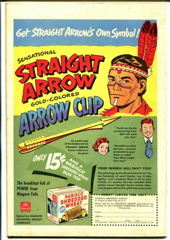 Straight Arrow #5 1950-ME-Fred Meagher-Indian stories-VF