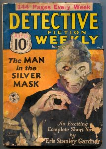 PULP:  Detective Fiction Weekly Pulp July 13 1935- Man in the Silver Mask