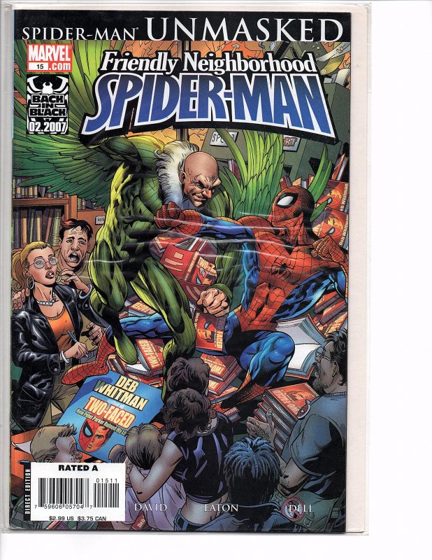 Marvel Comics Friendly Neighborhood Spider-Man #15 Spider-Man Unmasked Vulture