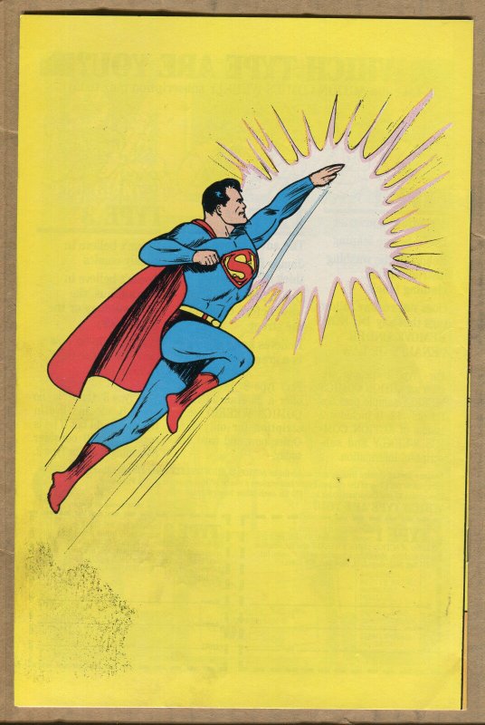 Action - #1 Reprint - First App.Superman! -1988 (Grade VF+) WH