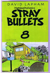 STRAY BULLETS #8, NM-, David Lapham, El Capitan,1st, 1995, more in store