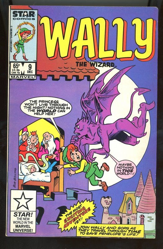 Wally the Wizard #4 Direct Edition (1985) Wally the Wizard