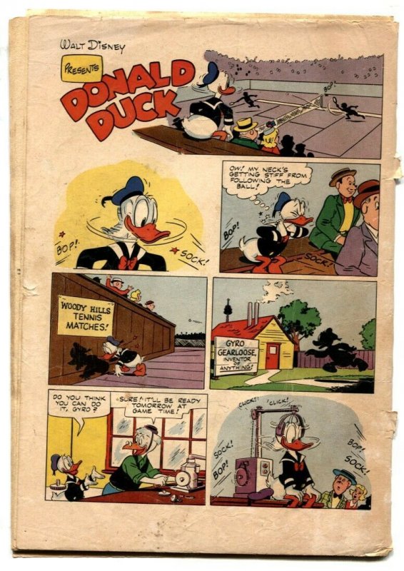 Walt Disney' Donald Duck #36 1954- Dell Comics G