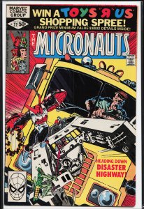 Micronauts #22 (1980) Micronauts