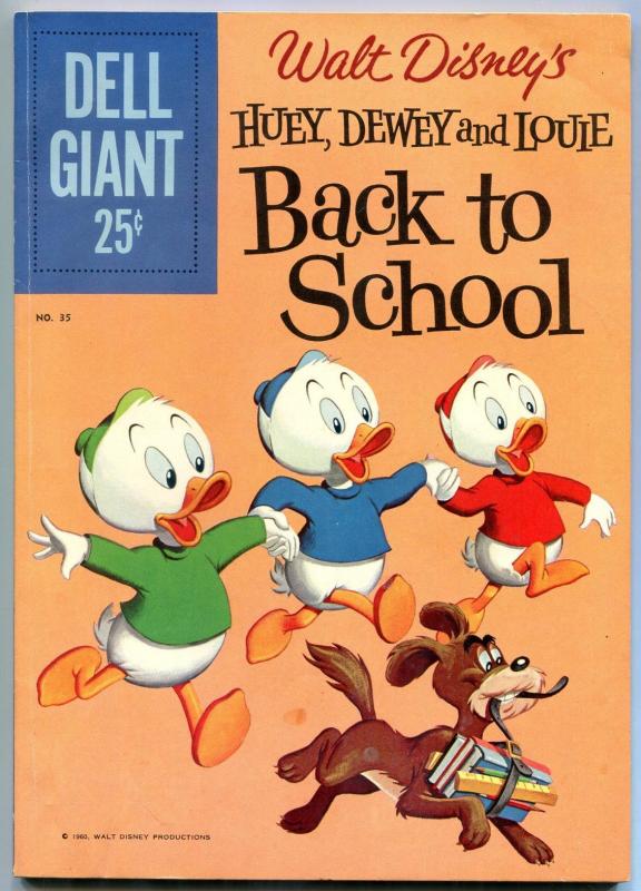 DELL GIANT HUEY DEWEY AND LOUIE BACK TO SCHOOL #35 DUCK FN/VF